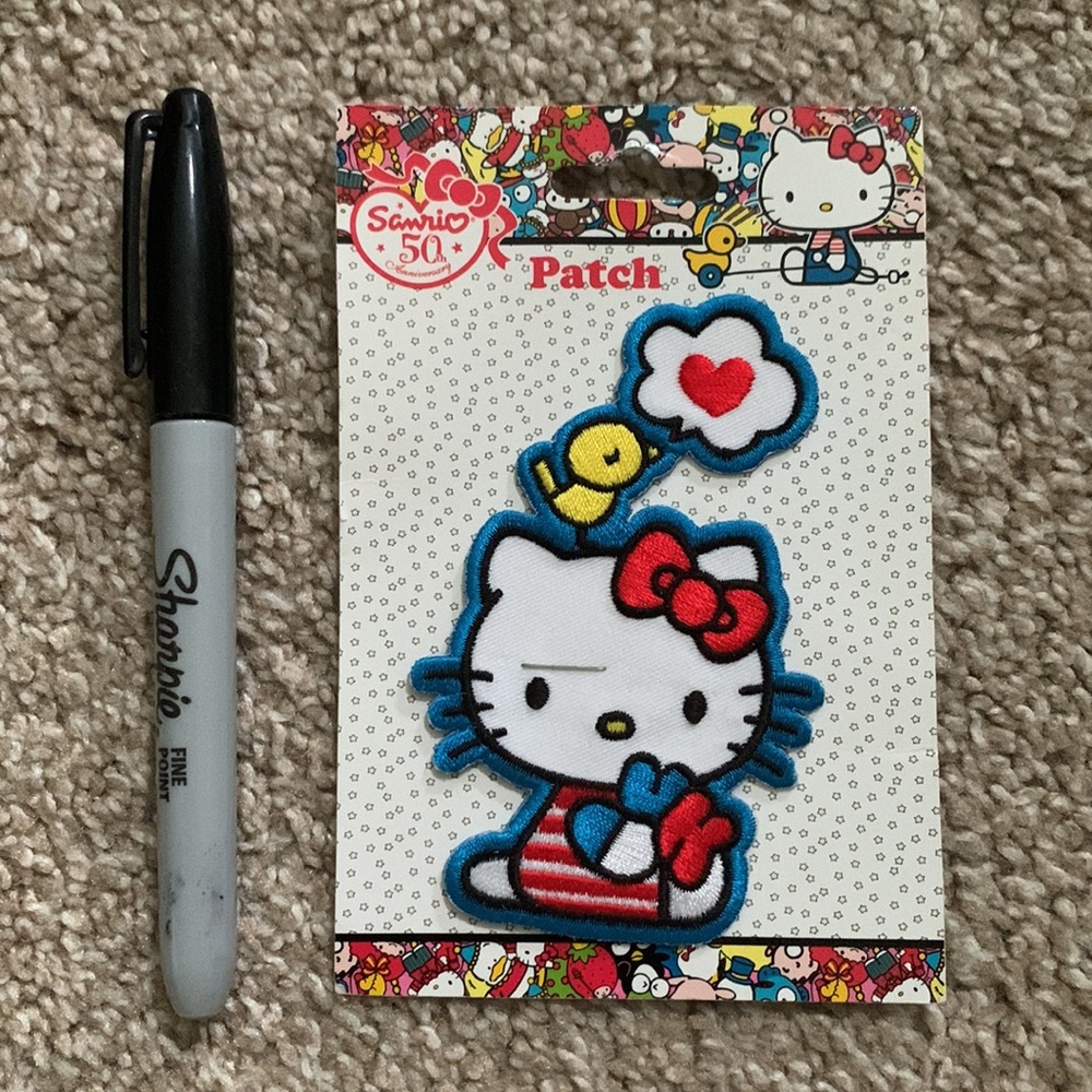 Hello Kitty Patch NWT - Picture 2 of 3